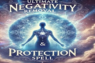 cast a powerful protection spell from the source of universe