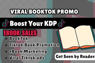 help your kdp book go viral on tiktok using proven booktok strategies