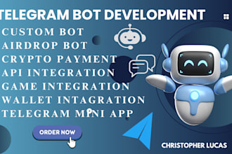 build telegram bot tg miniapp crypto payment airdrop bot wallet integration dapp