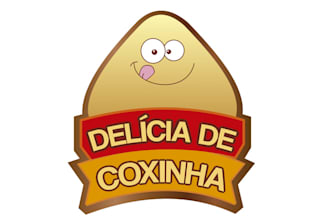 design amazing delicia food truck restaurant logo