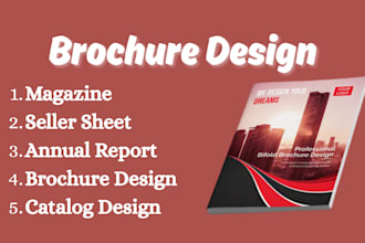 design business brochure proposal annual report booklet company profile catalog