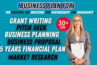 write a custom investor ready business plan with financial forecasts