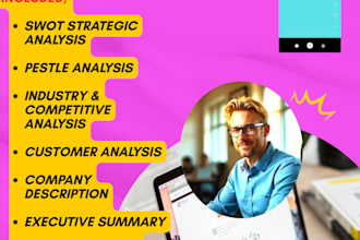 prepare a complete business plan or required parts of a business plan in 6 hours