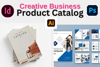 design product catalog, booklet, and any project using adobe indesign