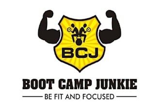design corporate boot camp junkie logo