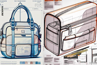 do bag design, bag tech pack, tote bag, handbag design, backpack, duffle bag