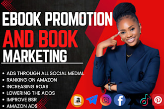 use amazon kdp ads to do ebook promotion and book marketing