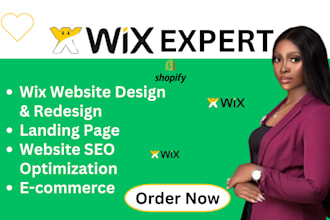 wix website design and redesign wix ecommerce website canva website