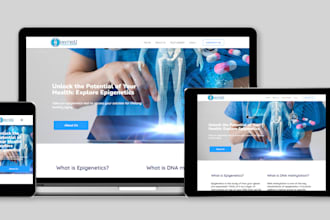 build a modern mobile responsive website for your business