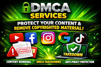 professionally remove copyright infringement with dmca takedown notices