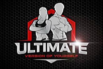 design elegant captivating gym crossfit logo