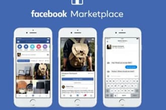 develop craigslist bot, auto listing, facebok marketplace bot, facebook ip track