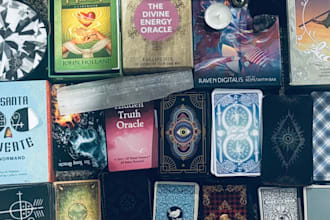 tarot, lenormand, oracle card psychic readings