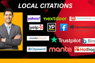 do 300 USA local citations and directory submission
