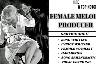 be a female melody producer, songwriter, gospel, genre, harmony , vocalist