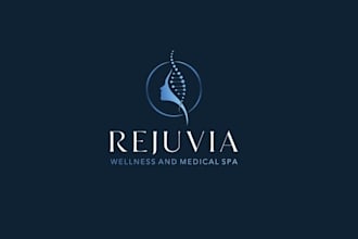 design unique medical wellness spa logo