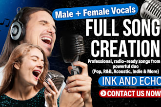 melody female songwriter, pop, rock, lyrics writing, rap, edm, vocal pop singer