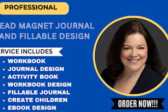 create children fillable journal, workbook design, activity book, workbook