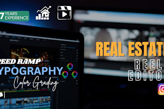 make real estate speed ramps with typography and transitions
