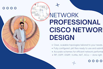 do packet tracer labs and network designs