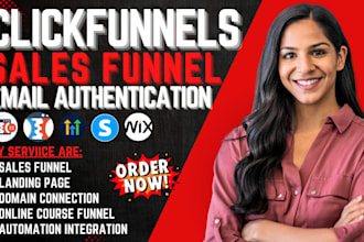 design clickfunnels sales funnel systeme io landing page ghl kajabi sales page