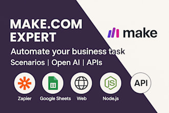 do make come automation, task make com automation, workflow made com automation