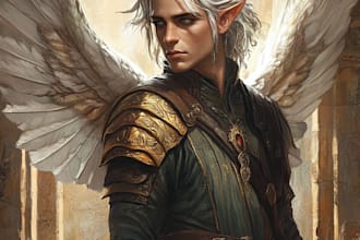 draw amazing d or dnd character for you