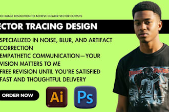 enhance image resolution to achieve clearer vector outputs