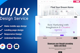 design clean and modern UI for web and mobile apps