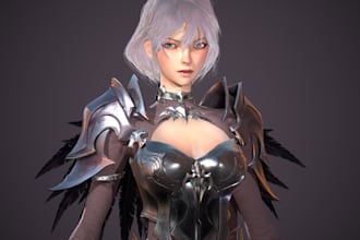 highpoly,lowpoly nsfw character model,3d cartoon avartar fantasy fortnite game
