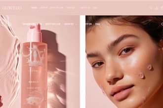 skincare website shopify store skincare skincare shopify beauty website cosmetic