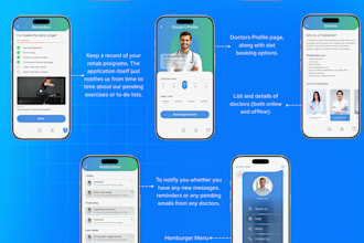 create mobile app UI UX design for ios or android