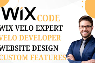 do custom wix velo code, wix design, wix features, code velo design