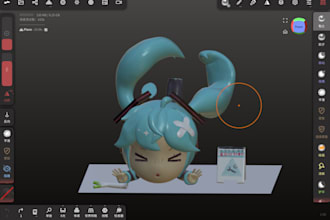 bring your ideas with digital sculpting in nomad sculpt