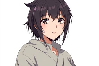 make anime manga portrait from your photo