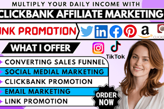 promote clickbank amazon affiliate marketing referral link promotion salesfunnel