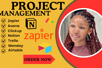 setup airtable automation asana monday crm clickup trello notion landing content