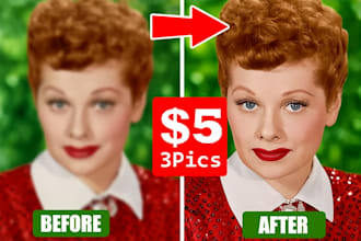 professionally upscale and enhance, fix blurry your images to ultra HD