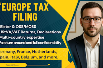 handle vat and tax filing for any european country professionally