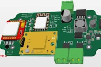 deliver pcb layouts, gerber files, and bom for iot and embedded projects