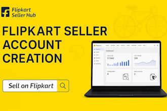 create flipkart seller account for you