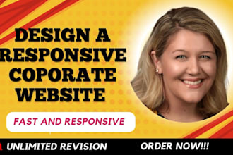design a coperate website by avada betheme enfold flatsome divi or elementor pro