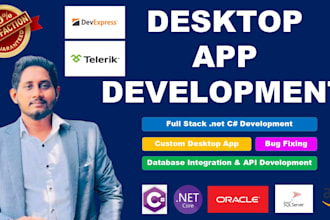 design develop standalone windows desktop applications