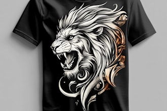 do typography merch tshirt logo and clothing graphic design
