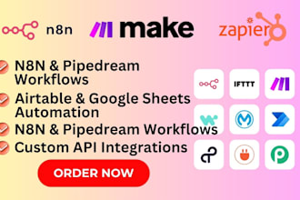 n8n workflow n8n ai agent API integration n8n automation makecom zapier zerowork