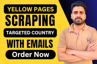 scrape yellow pages, google map scraping, web scraper, USA business leads