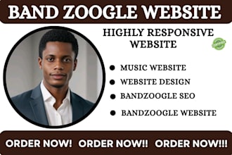 design bandzoogle website bandzoogle store and music website