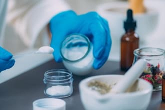 do formulation of skin care and hair care or eyecare as a pharmacist