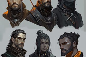do your rpg dungeons and dragons or any character design