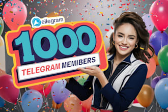 promote your telegram channel, telegram group,telegram engagement